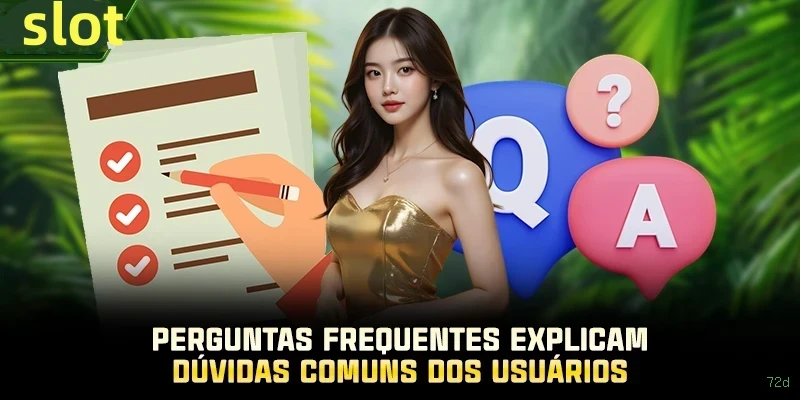 Central de dúvidas rápidas sobre o app 72d